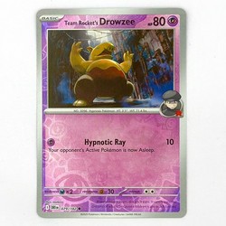 Team Rocket's Drowzee 079/182 Destined Rivals Reverse Holo