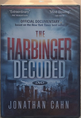 The Harbinger Decoded DVD Documentary Movie Jonathan Cahn Tall/DVD Case