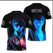 New Hot Soft Cell Band Member Gift For Fans S-5XL 3D Shirt BB597