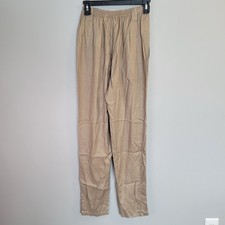 Limited Express Pants Women  s Size Small Beige Tan Pull On Trousers Vintage