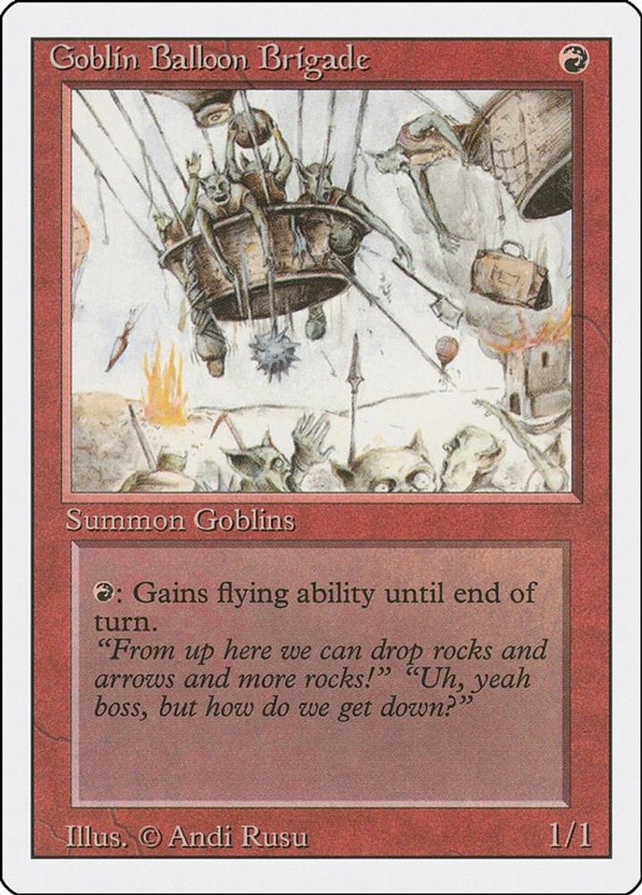 Goblin Balloon Brigade Normal [3ED - 154] MP MagicRevised Edition