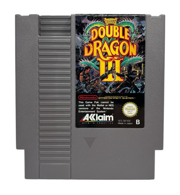 Nintendo NES - Double Dragon III 3 - Nintendo Entertainment System - Modul
