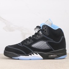 DD0587-008 AJ5 Retro BLACK UNIVERSITY BLUE CAROLINA UNC 2026 NEW