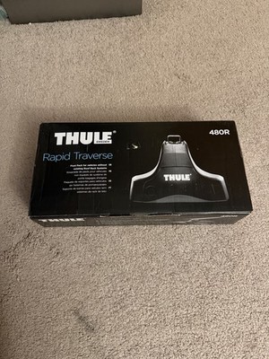 Unused Thule 480R Rapid Traverse Foot Packs (2) with Fit kit 1619