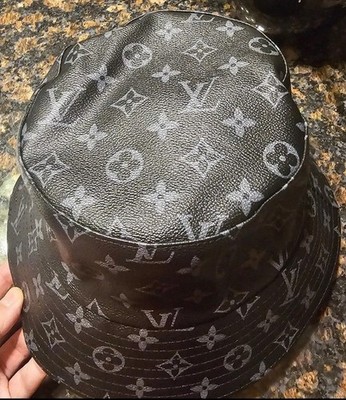 Louis Vuitton 黒 バケットハット すぐ届く ヴィトン バケットハット コージー 黒 ファー 帽子 (Louis