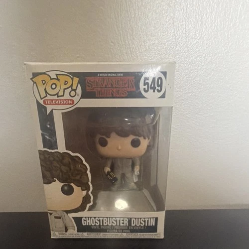 Funko Stranger Things Ghostbuster Dustin Pop! Vinyl Television Figure #549