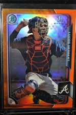 BB - 2015 - Bowman Chrome - Orange Refractor - Lucas Herbert - 13/25 - #41