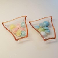 Walther Glas 2Er Set Winx Orange Servierschalen Snackschale Dessertschale Schale