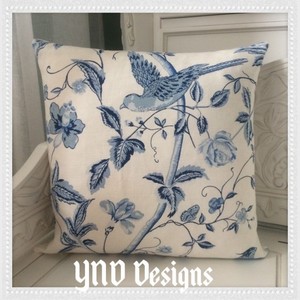 Bedding Designer Cushion Cover In Laura Ashley Summer Palace