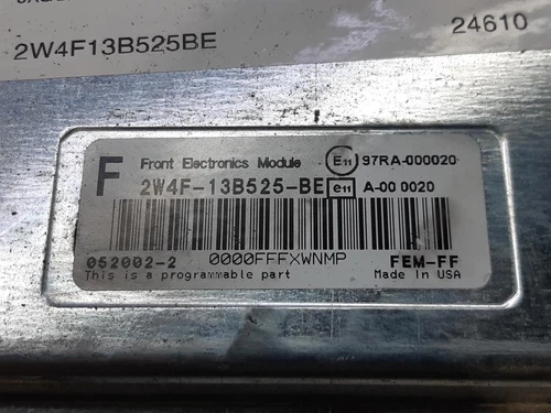 2W4F13B525BE Elektronikmodul für JAGUAR S-TYPE 4.2 V8 Executive 2006 6610405 - Bild 2 von 10