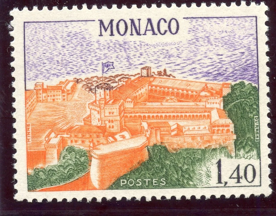 STAMP / TIMBRE DE MONACO N° 850 ** COUR DU PALAIS - Photo 1/1