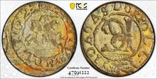 1652 Lithuania Schilling PCGS MS62        Pop 1/1 Finer                   2951