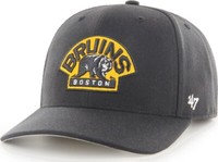 47 Brand Boston Bruins Cold Zone Black Curved Visor Cap Snapback