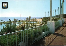 postcard Marbella Spain -  Costa del Sol - "La Siesta" swimming pool