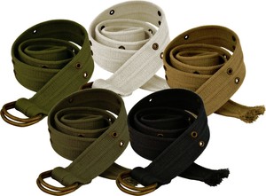 canvas belt with holes