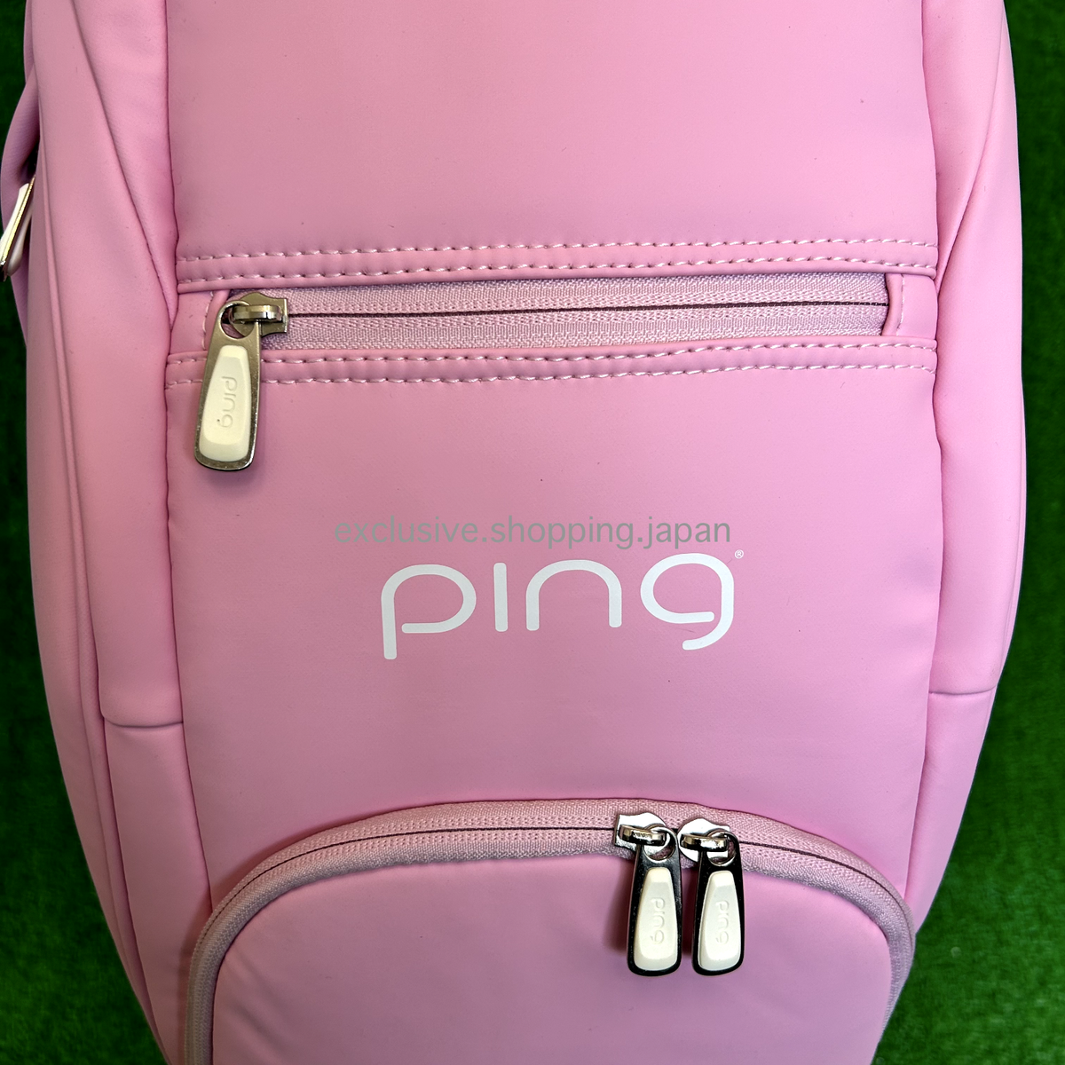 Ping Golf Cart Bag Soft PU Pink 9inch 3.1kg Ladies Womens 4 Ping Golf Cart Bag Soft PU Pink 9inch 3.1kg Ladies Womens 4