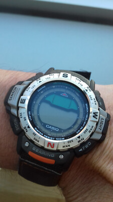 Casio PRT-35 PRO TREK SENSOR MODULE 1898 JAPAN M VINTAGE NOS WATCH UHR MORT