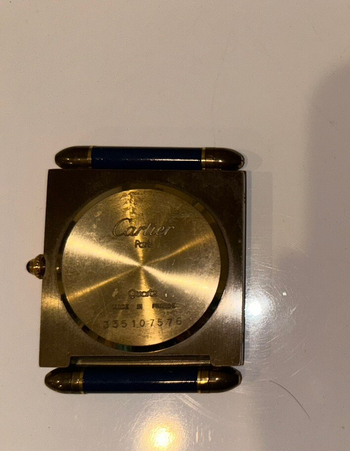 Cartier カルティエ デスククロック Cartier Vintage Desk Clock Rare