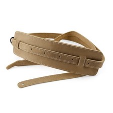 Vintage Leather Guitar Strap - Top Grain Brown - GS3