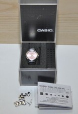 Orologio donna CASIO rosa LTP-1343 1330 Quarzo Acciao inox