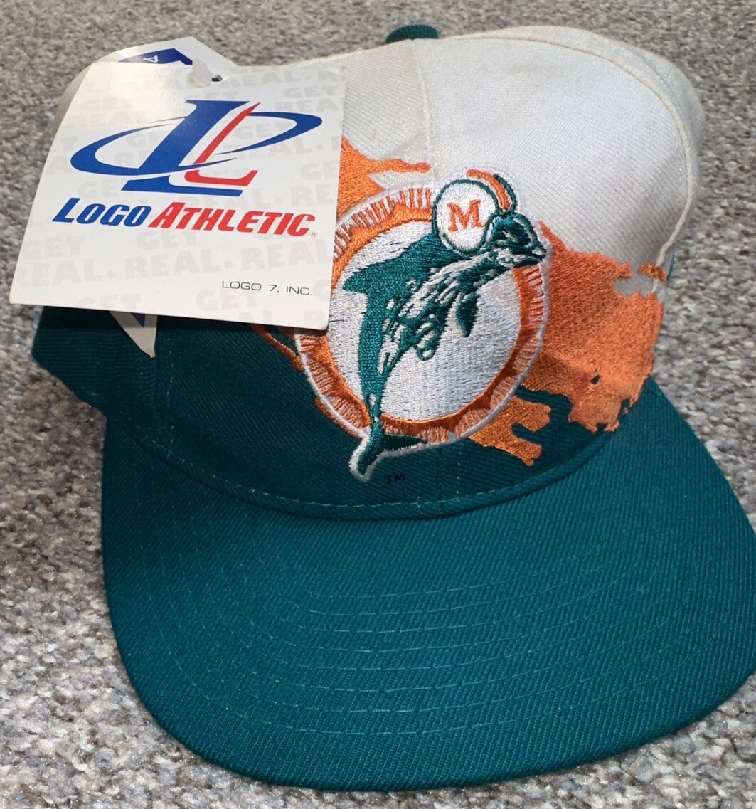 Vintage 90s Miami Dolphins Logo Athletic Splash NFL Pro Line