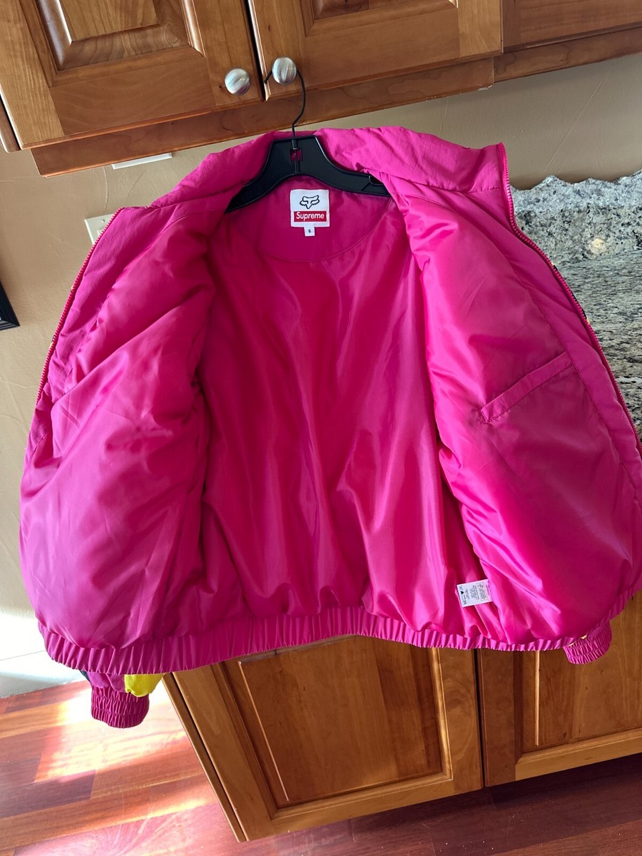 Supreme X Fox Racing Jacket Unisex Pink Small Pre-Owned Supreme X Fox Racing Jacket Unisex Pink Small Pre-Owned