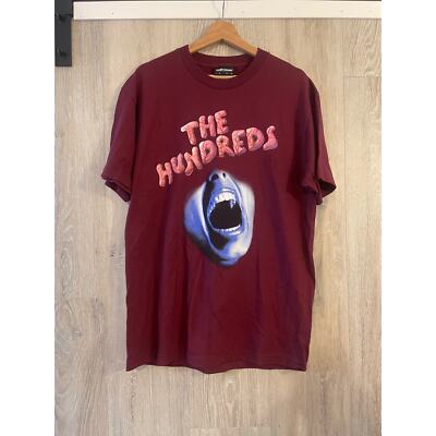 The Hundreds Horror Film movie size L Burgundy