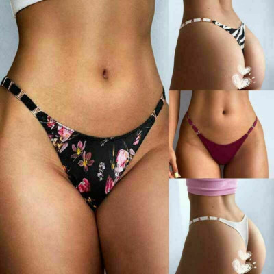 Women Sexy High Cut G-string Thongs T-back Underwear Panties Lingeries Sleepwear