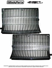 1986 Oldsmobile Cutlass Supreme Chrome Plated Silver Argent Painted Grill Set