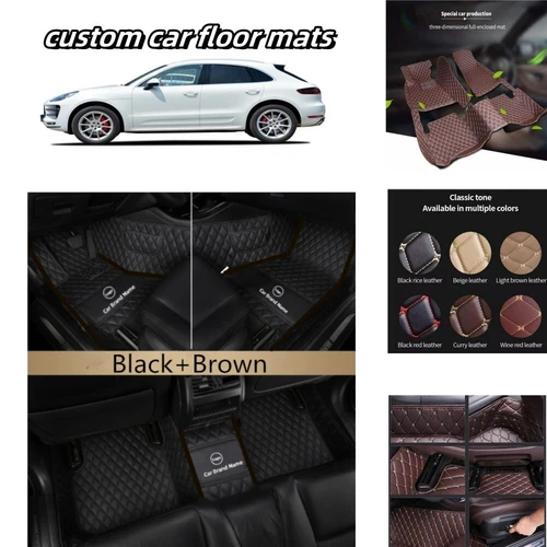 For Bentley All Models Car Floor Mats Luxury Auto Carpets Waterproof Set Custom - Picture 13 of 37