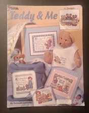 Teddy & Me Bears Kids Baby 11 Designs - Counted Cross Stitch Patterns