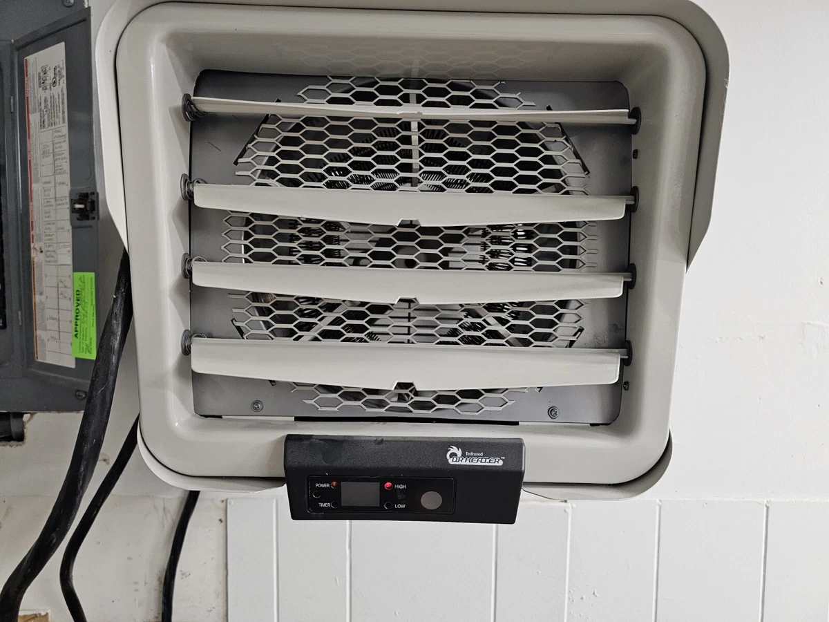 Dr. Heater DR975 7500 Watt Electric Wall Heater - White 856957005373 | eBay