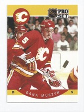 Dana Murzyn Flames 1990-91 Pro Set #41