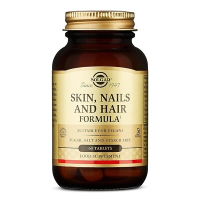 Solgar Skin, Nails & Hair, Advanced MSM Formula, 60 Tablets