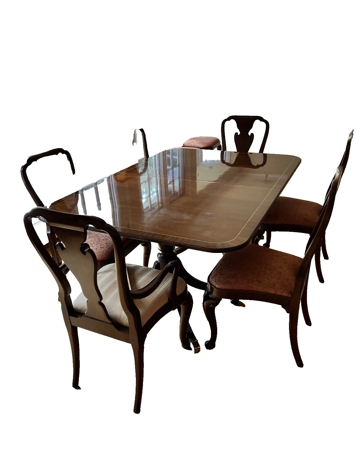 Juegos de Muebles de Comedor Caoba Baker