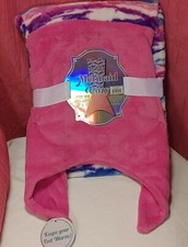 Pink Mermaid Tail Cozy Blanket for Teens and Children 22" x 52"