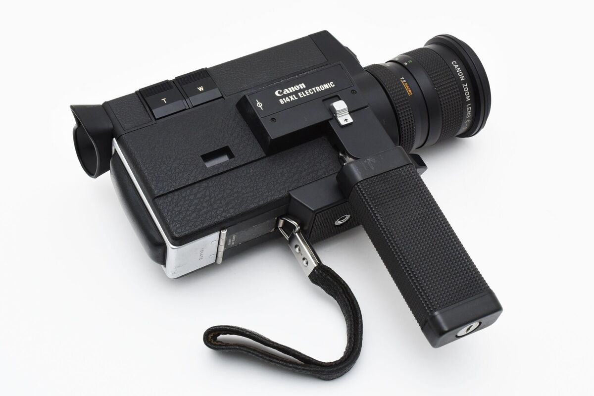 EXC+5】 Canon 814XL Electronic Super 8 Movie 8mm Film Camera EXC+5】 Canon 814XL Electronic Super 8 Movie 8mm Film Camera
