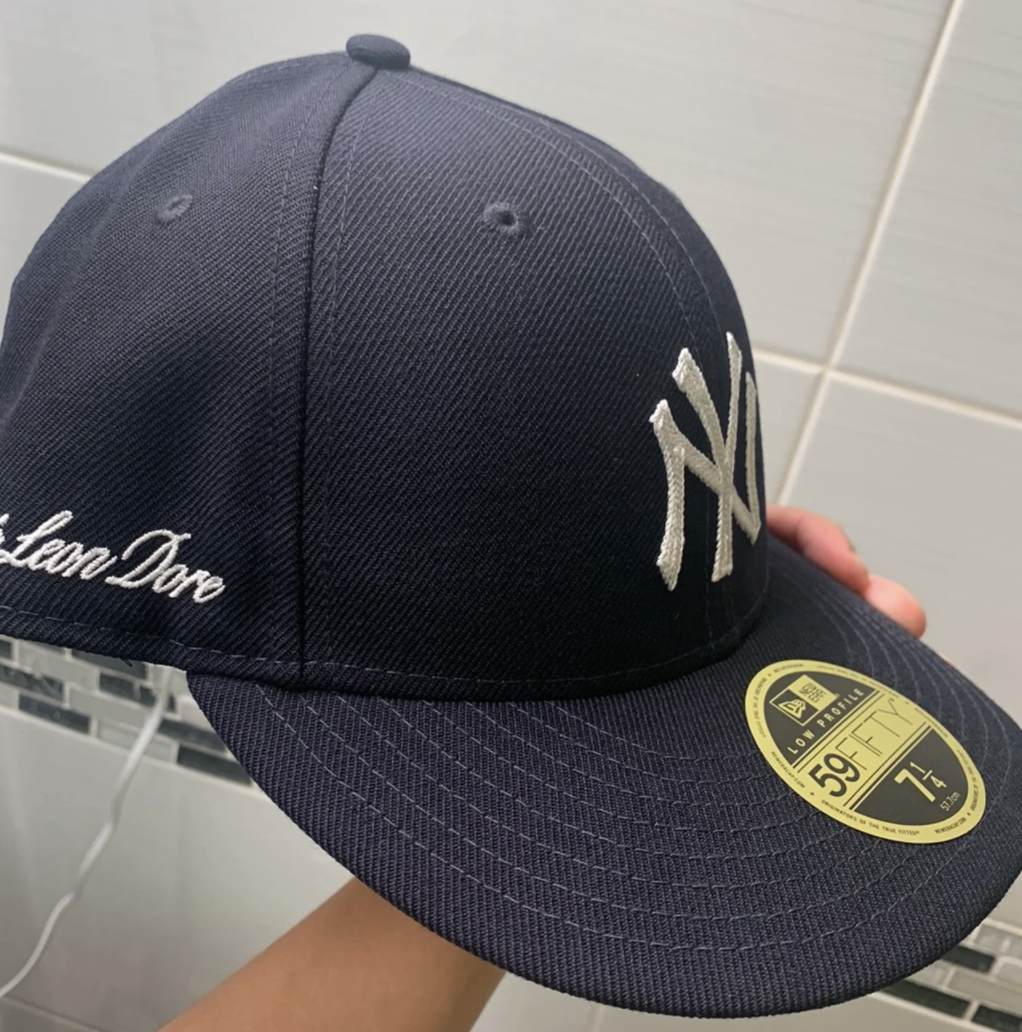 Aime Leon Dore ALD / New Era Chain Stitch Yankee Hat - Navy Aime Leon Dore ALD / New Era Chain Stitch Yankee Hat - Navy