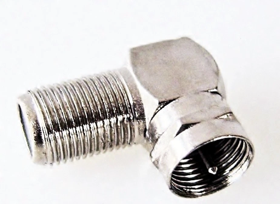 Sat Verteiler 8 Fach Redstar24 Sat Winkeladapter 90° - 2 Stück, Vergoldet, F -Stecker Auf F-Buchse Für SAT-Kabel & Router Koaxialkabel Verbinder