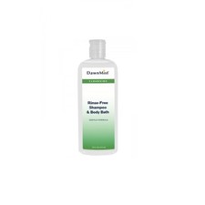 DawnMist No-Rinse Shampoo and Body Wash, 8 oz. Squeeze Bottle, Scented,