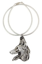 Azawakh, Tuareg Sloughi I - Dog necklace, unique jewellery for the dog fan, uniq