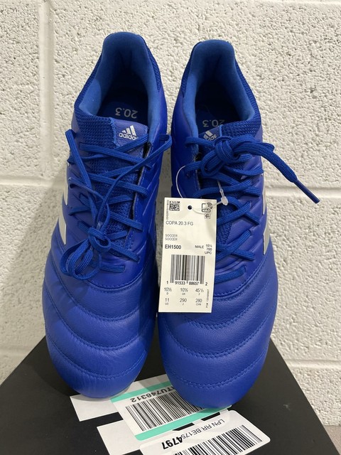 Mens Size 11 Blue Silver adidas Copa 20 