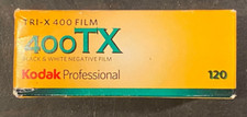 Kodak Pro 400 Film 400TX 120 Black and White Film Expired/Cold Stored EX 7/2012