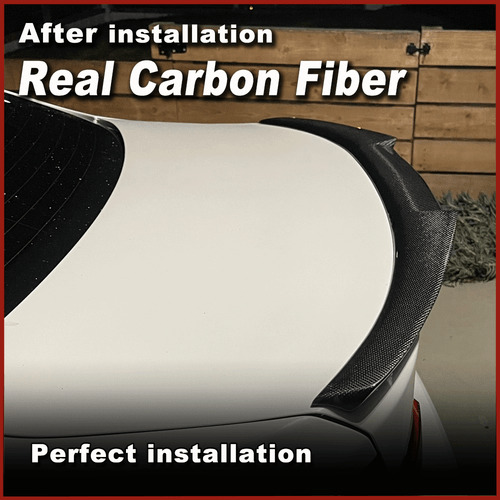 Carbon Heckspoiler Spoilerlippe Heckflügel Lippe für BMW F30 320i F80 M3 2012-17 - Picture 4 of 15