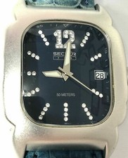 Sector 165 vintage 1999 aluminium & diamonds lady watch New Old Stock