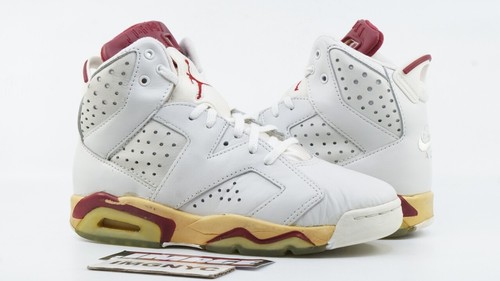 AIR JORDAN VI 6 OG 1991 USED SIZE 5.5 