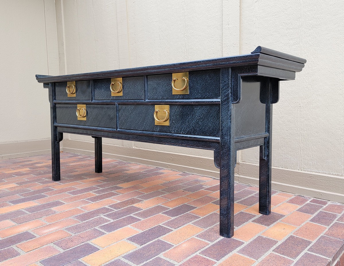カウンターテーブル・ハイテーブル d-bodhi celebes console table Wood 2-Drawer TV Stand Console Table - Brown by iNSPIRE Q