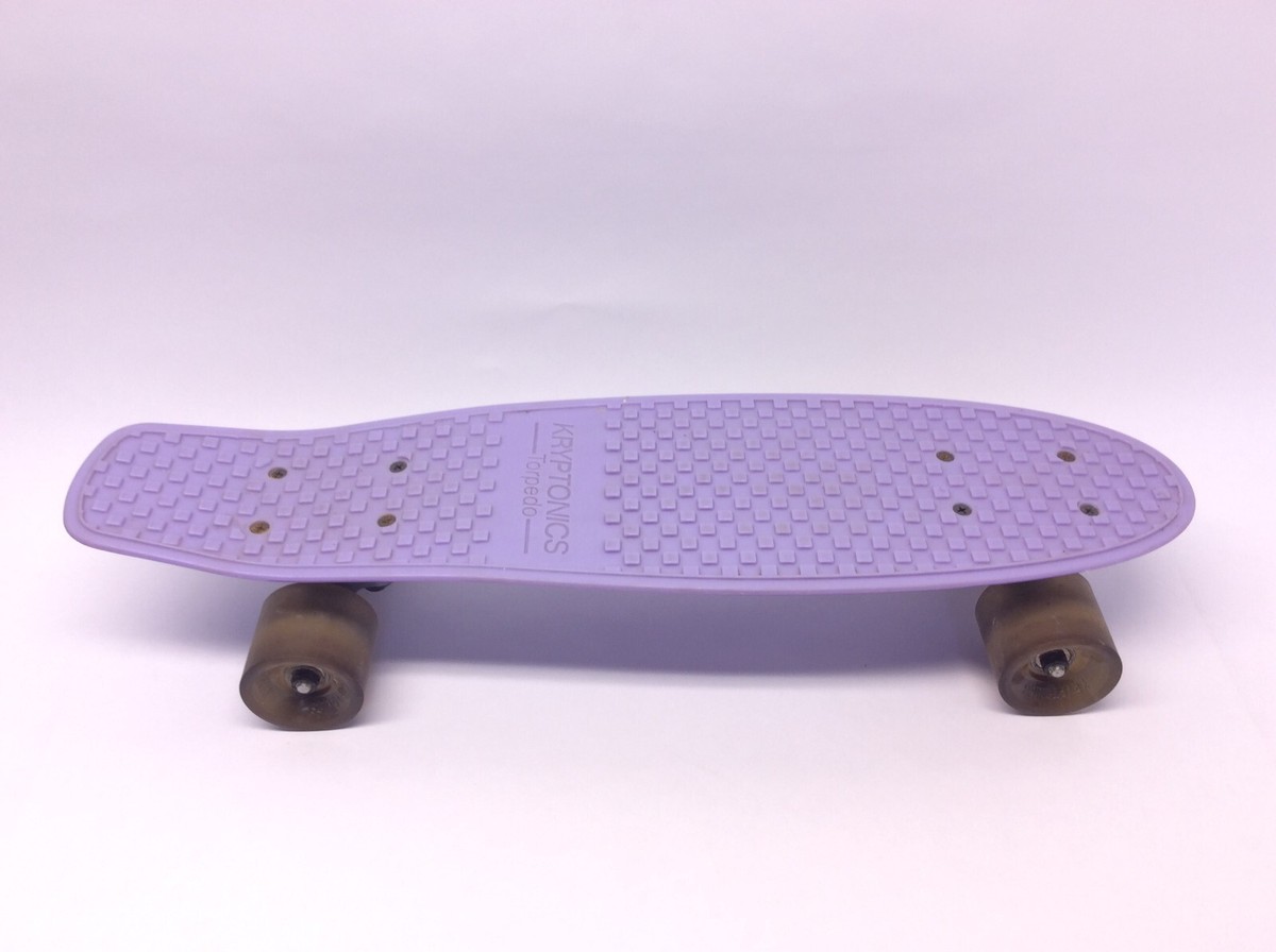 Vintage Used Purple Kryptonics Torpedo UPC 085955121994 Skateboard