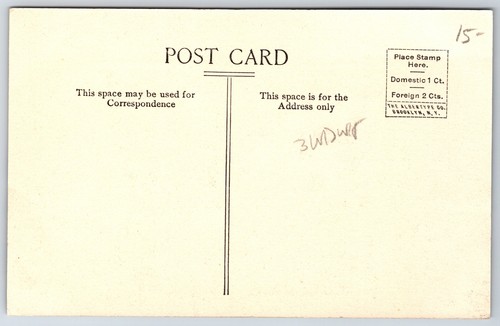 Phoenix Arizona~4 Nice Two Story Homes on Center Street~1915 Handcolor Albertype - Picture 2 of 2