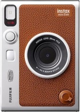 Fujifilm Instax Mini Evo Hybrid Instant Camera Brown from japan